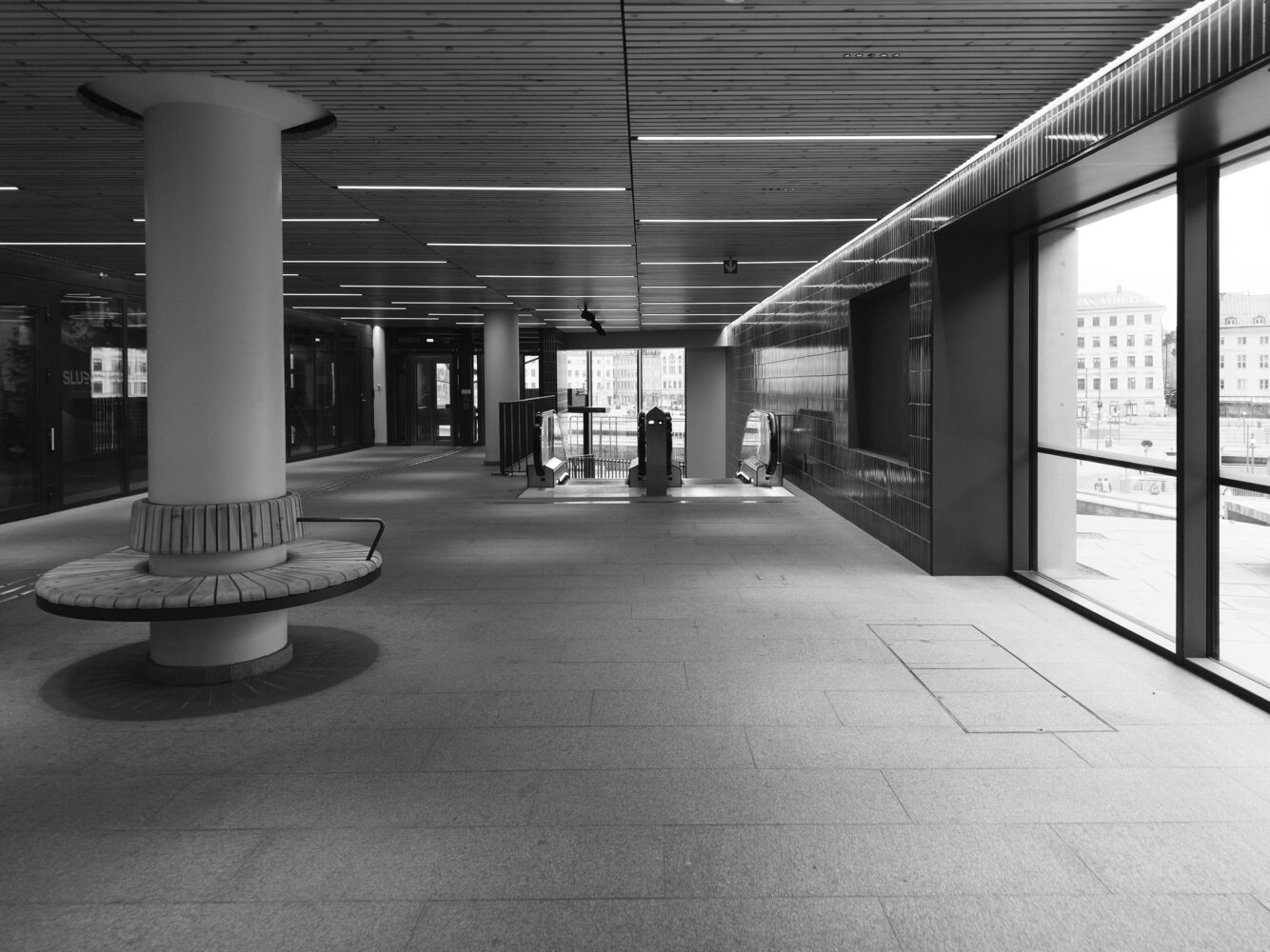 Passage i nya Slussen